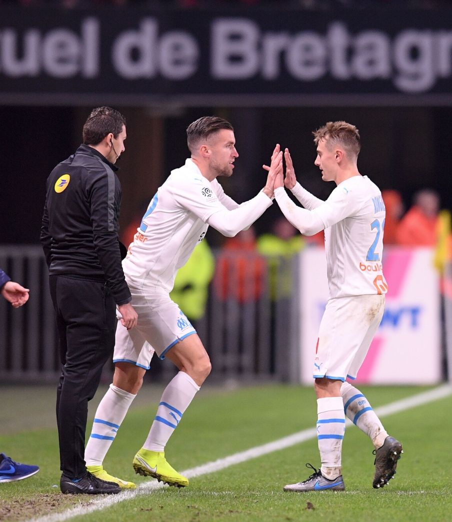 Kevin Strootman was a super-sub in OM's 1-0 win in Rennes