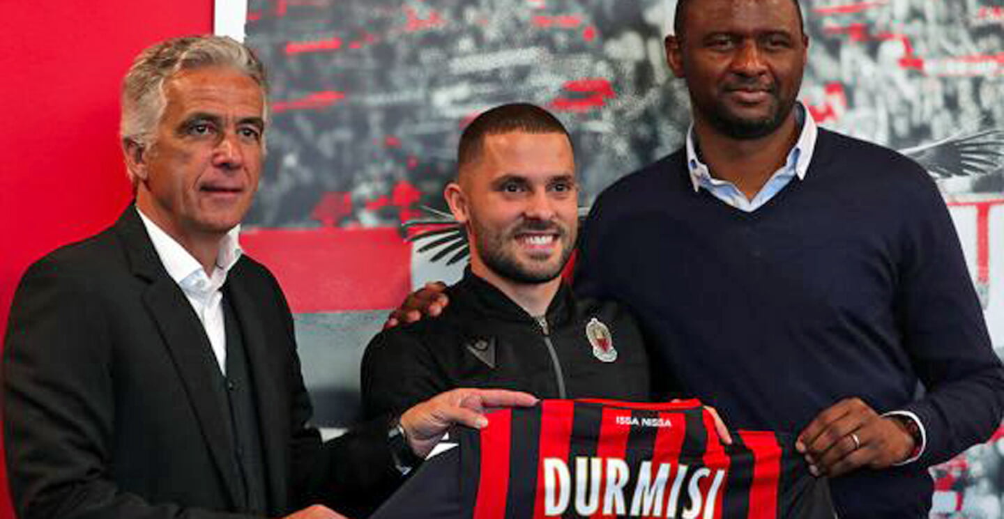 Durmisi is an exciting addition for Vieira's Nice.