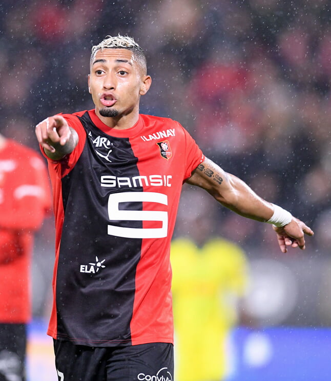 Raphinha bagged a brace as Rennes came from behind to beat Nantes 3-2.