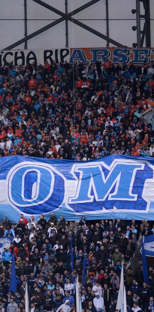 Olympique de Marseille, fans, banner
