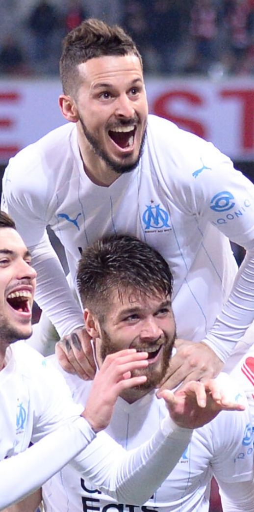 Olympique de Marseille, goal celebration