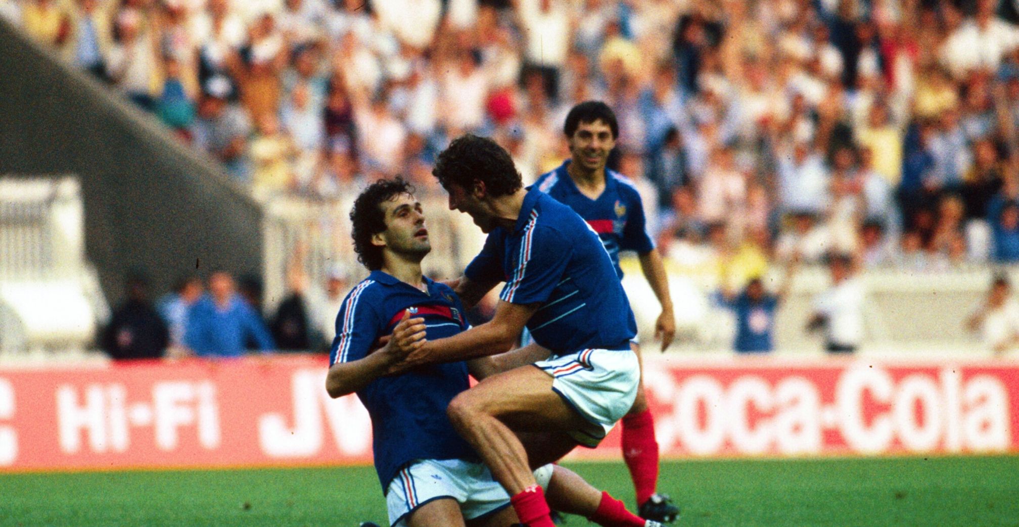 Michel Platini goal France Spain Euro 84 final
