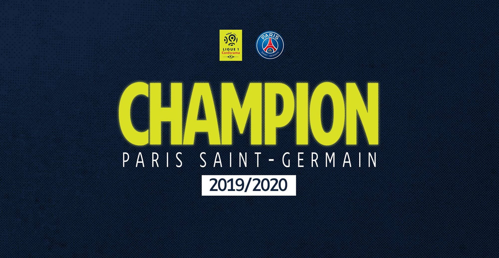 PSG Ligue 1 Conforama Champions 2019-20