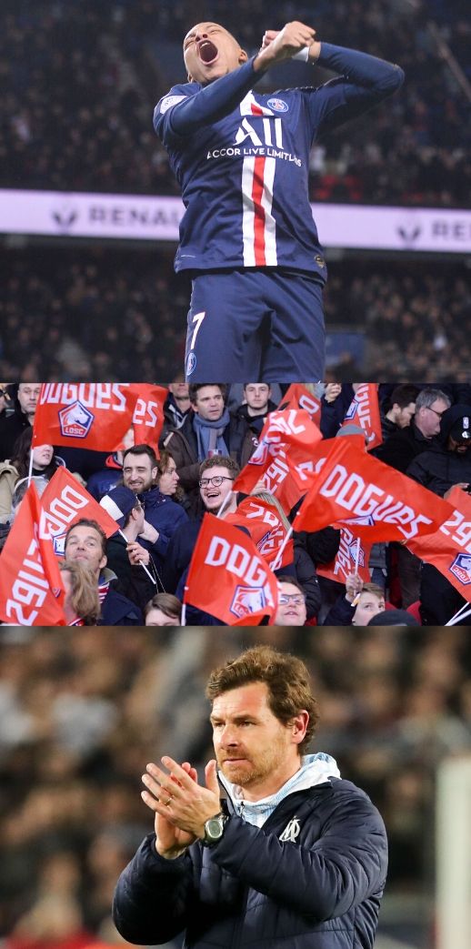 Ligue 1 season, collage