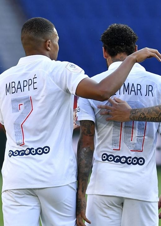 PSG Paris Kylian Mbappé Neymar Mauro Icardi
