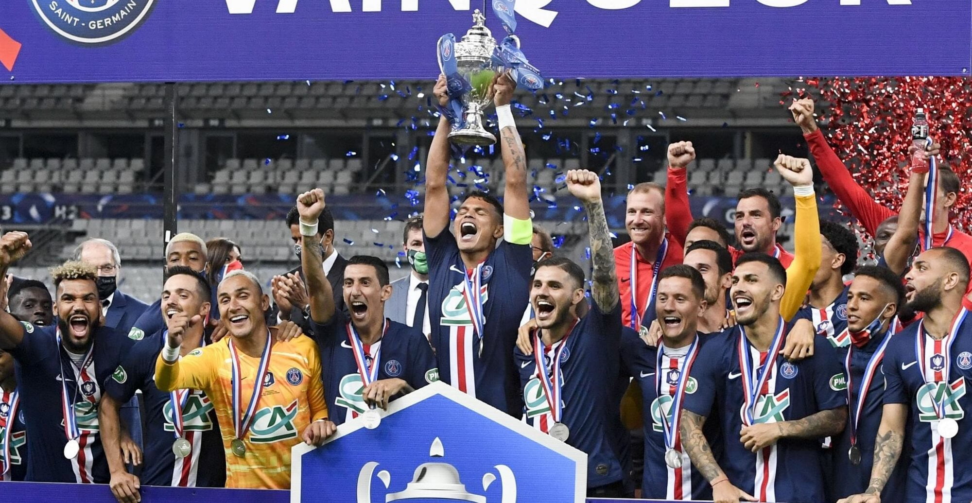 PSG Paris Coupe de France winners Saint-Etienne 