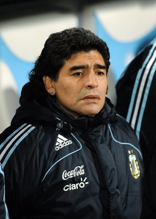 Diego Maradona France Argentina friendly
