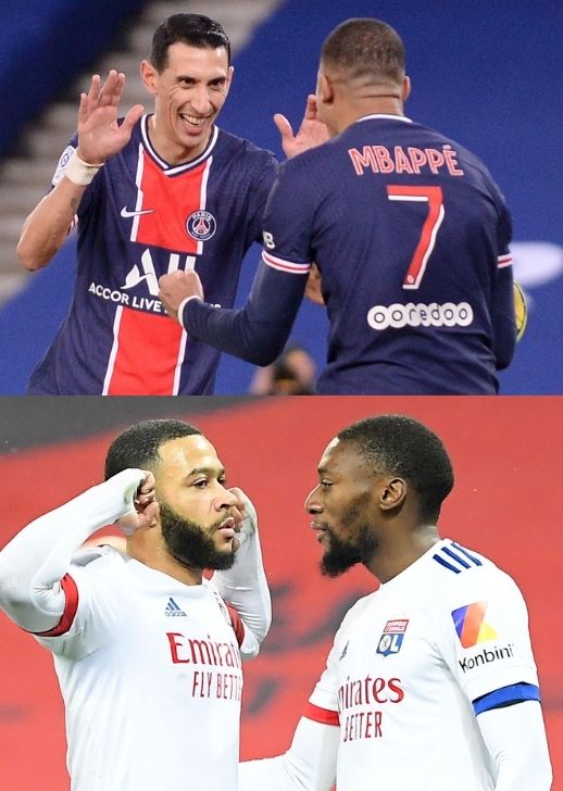 Mbappe, PSG, Lyon, goals