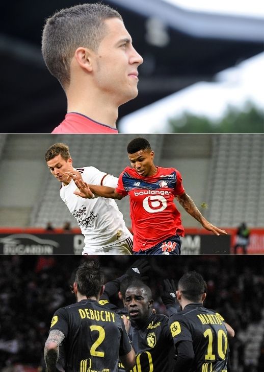 Lille, Bordeaux, Eden Hazard, Yusuf Yazici