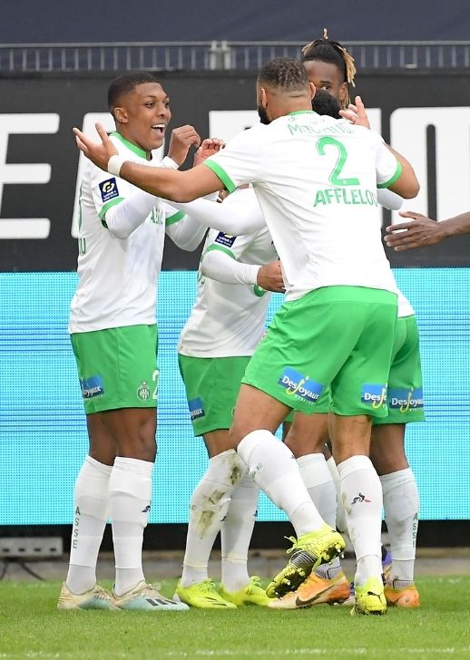 Saint-Etienne, goal celebration