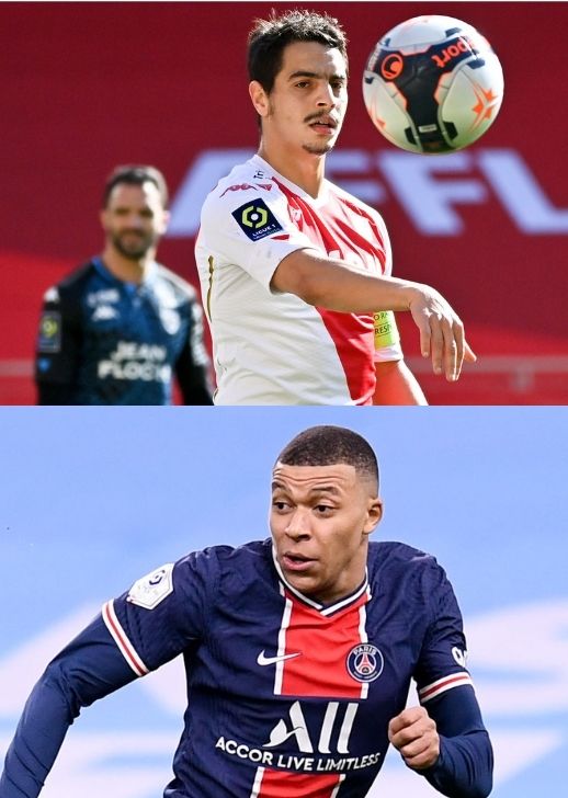 Kylian Mbappé, Wissam ben Yedder, PSG, Monaco