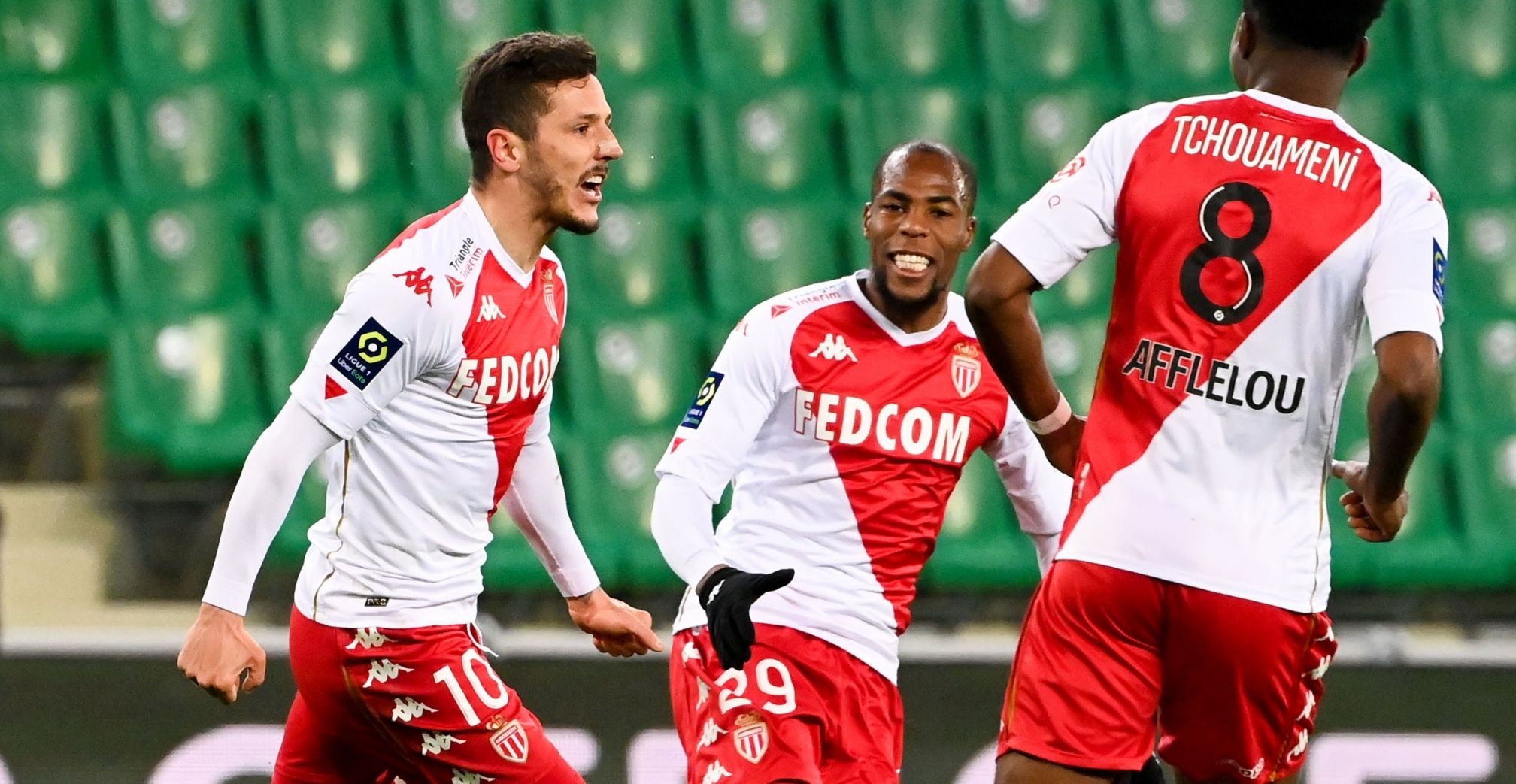 Jovetic on target as Monaco outclass Saint-Etienne