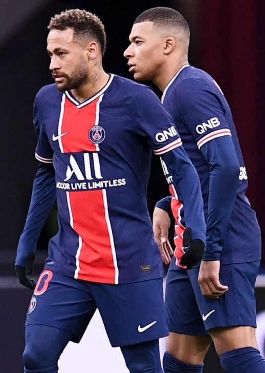 Neymar, Kylian Mbappé, PSG