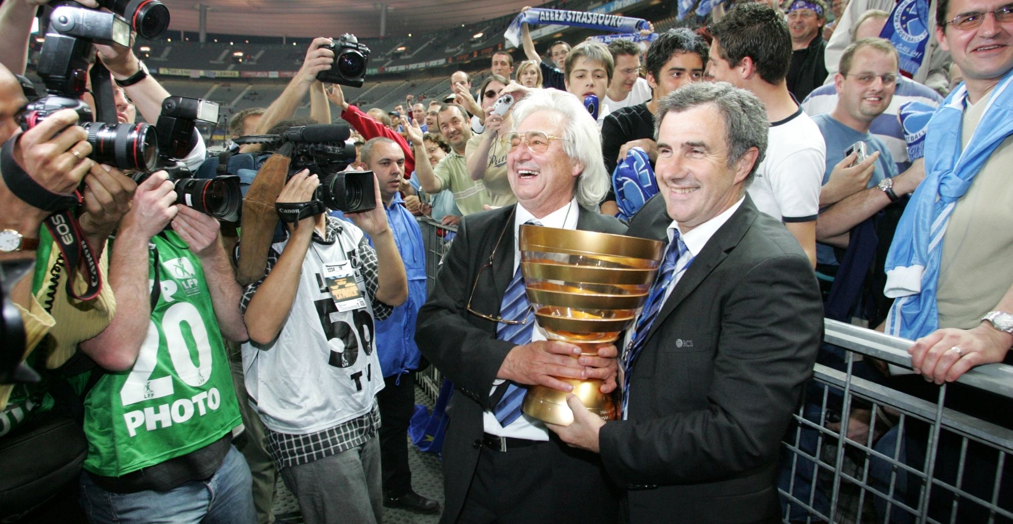Strasbourg Coupe de la Ligue 2005 Jacky Dugueperoux