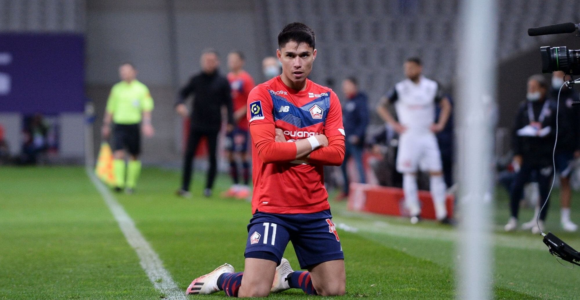 Araujo Snatches Draw For Lille Against Montpellier
