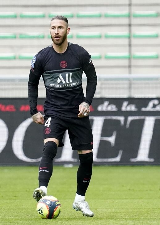 Sergio Ramos PSG Saint-Etienne