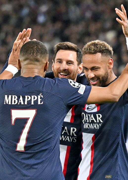Lionel Messi and Kylian Mbappe both on the scoresheet as Paris