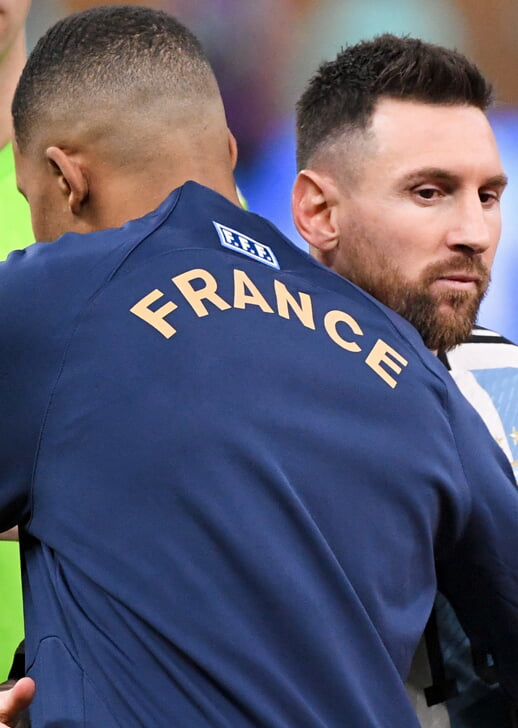Kylian Mbappé, Lionel Messi, France, Argentina, Qatar