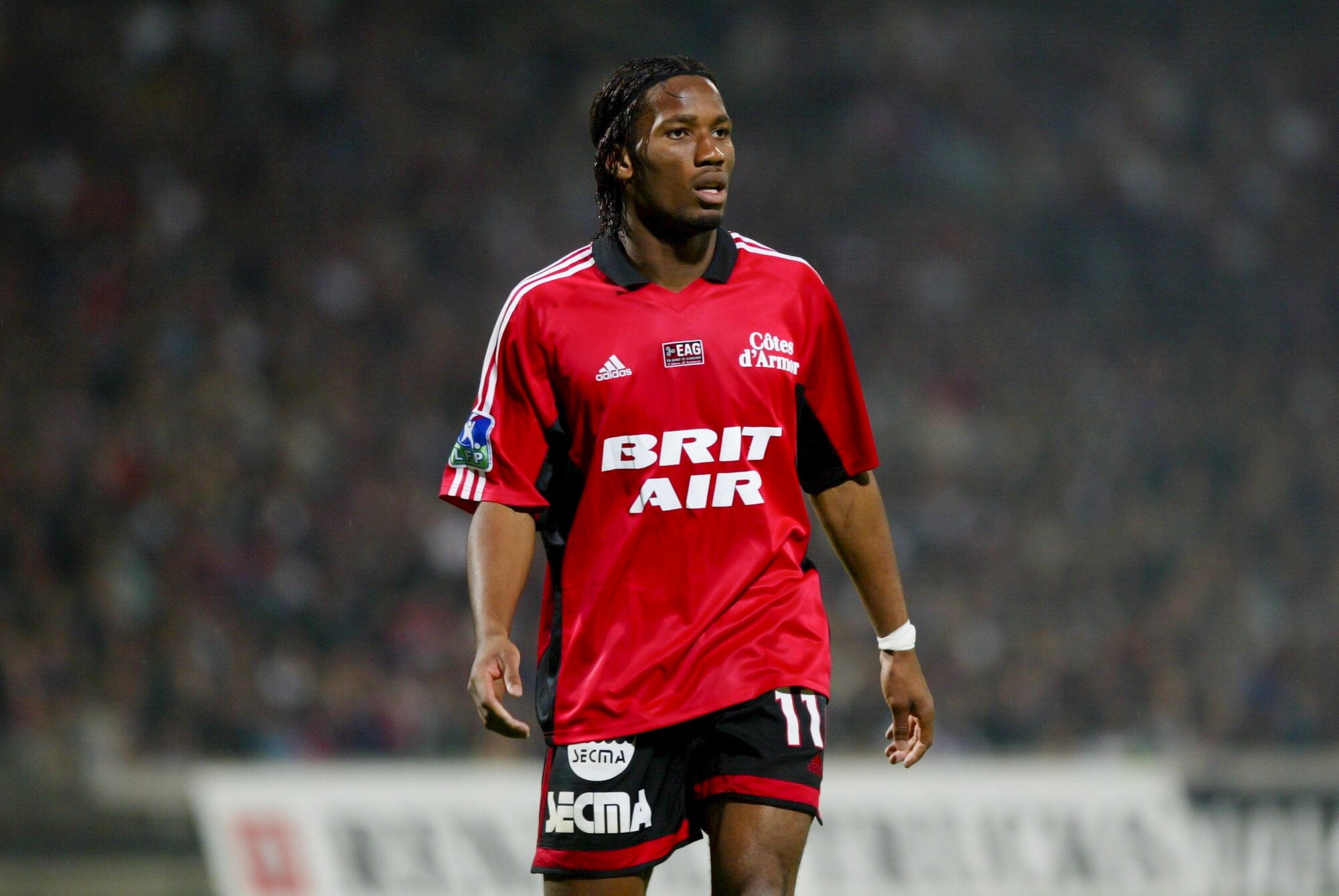 Didier Drogba with EA Guingamp